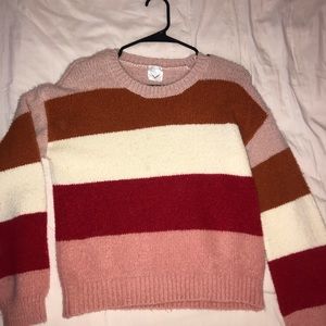 Woven sweater